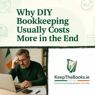 Why DIY Bookkeeping Costs Irish Businesses More Than They Think