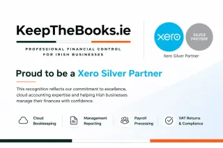 KeepTheBooks.ie Achieves Xero Silver Partner Status