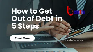 How to Get Out of Debt in 5 Steps