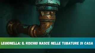 Legionella: il rischio nasce nelle tubature di casa