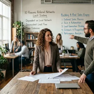 10 Reasons Your Referral Network Isn't Enough to Scale (And How to Build a Real Sales Engine)