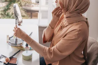 A Calm Morning Vanity Ritual Before School Drop-Off