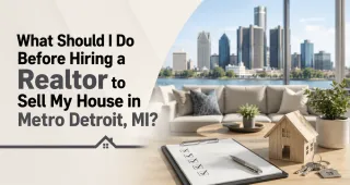 What Should I Do Before Hiring a Realtor to Sell My House in Metro Detroit, MI?