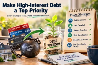 Prioritize Paying Down High-Interest Debt