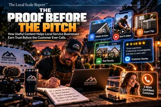 The Proof Before the Pitch™ | Content Marketing for Local Service Businesses