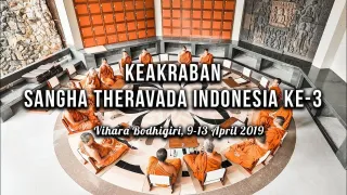 Keakraban Sangha Theravada Indonesia 2019
