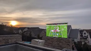 158" Rise™ Hidden Outdoor TV | Nashville, TN Luxury Installation | YOLO TV