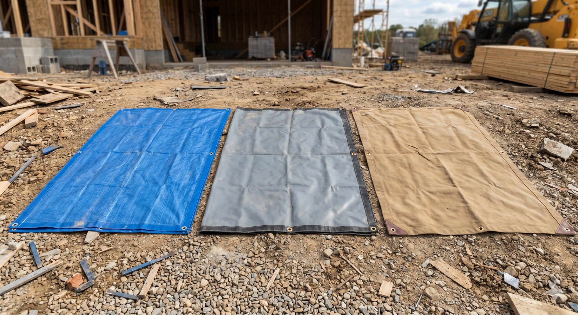 Tarp Materials Compared: PE vs PVC vs Canvas