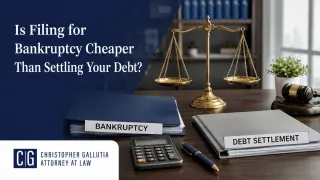 Is Filing for Bankruptcy Cheaper Than Settling Your Debt?