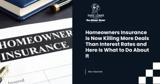 Homeowners Insurance Is Now Killing More Deals Than Interest Rates and Here Is What to Do About It