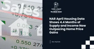 NAR April Housing Data Shows 4.4 Months of Supply and Income Now Outpacing Home Price Gains