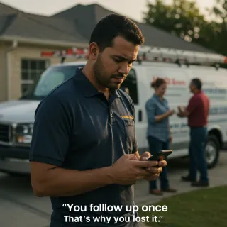 You Followed Up Once. That's Why You Lost the Job.
