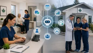 How Small Clinics in Canada Can Compete with Big Hospitals Using Automation