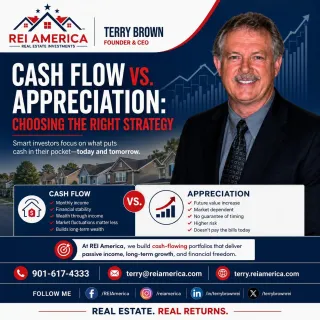Cash Flow vs. Appreciation: Choosing the Right Real Estate Investment Strategy