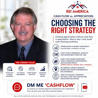 Cash Flow vs. Appreciation: Which Real Estate Investment Strategy Builds Long-Term Wealth?