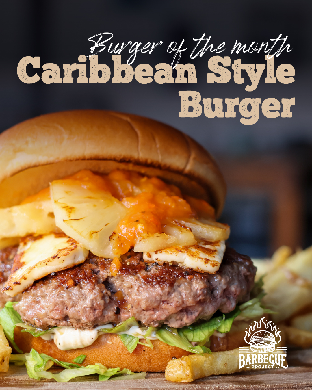 Caribbean Style Burger