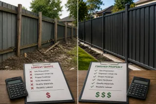 The Real Cost of Choosing the Cheapest Fence Quote