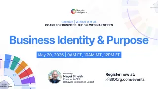 May 20, 2026 - Business Identity and Purpose