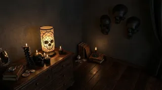 Complete gothic skull collection: Candles, Lamps & Wall Decor guide