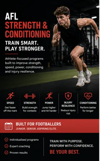 Improve AFL Performance With Strength and Conditioning | Pivot Sports Performance