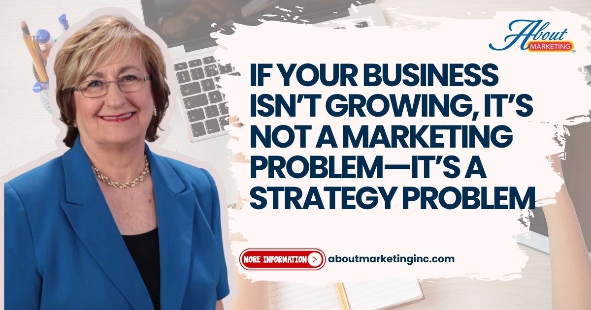 If Your Business Isn’t Growing, It’s Not a Marketing Problem—It’s a Strategy Problem