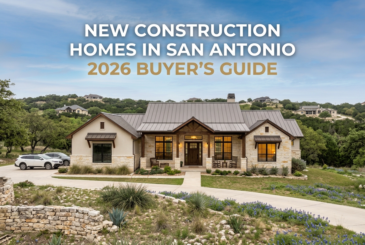 New Construction Homes in San Antonio: 2026 Buyer's Guide