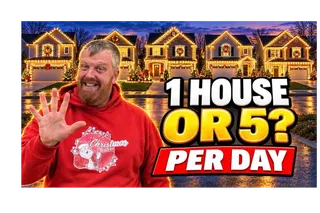 How Many Christmas Light Installs Can You Do in a Day?