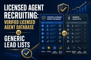 Licensed Agent Recruiting: Verified Licensed Agent Database vs Generic Lead Lists