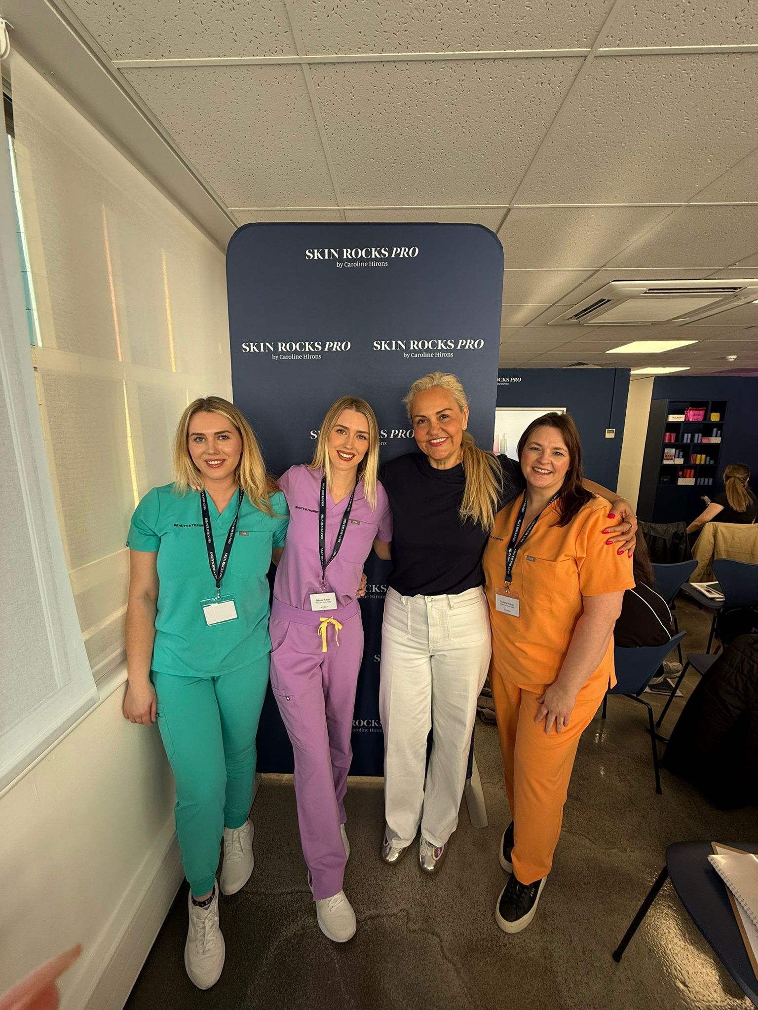 Did you know Beauty & Theory is the first training centre in England to partner with Skin Rocks Pro?