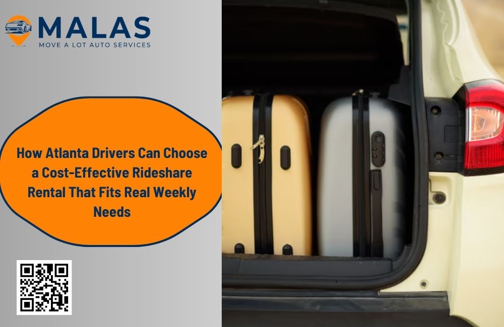 How Atlanta Drivers Can Choose a Cost-Effective Rideshare Rental That Fits Real Weekly Needs