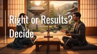 Right or Results? Decide