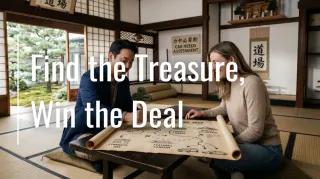 Find the Treasure, Win the Deal