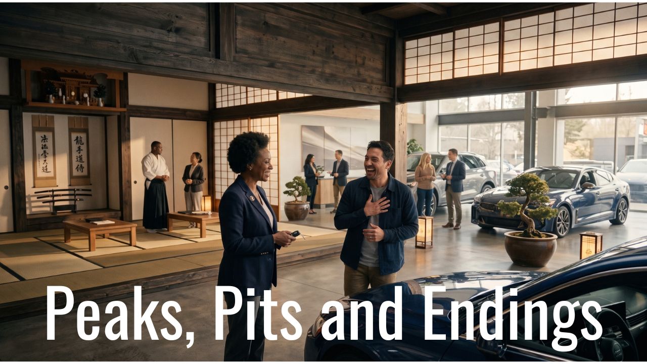 Peaks, Pits and Endings