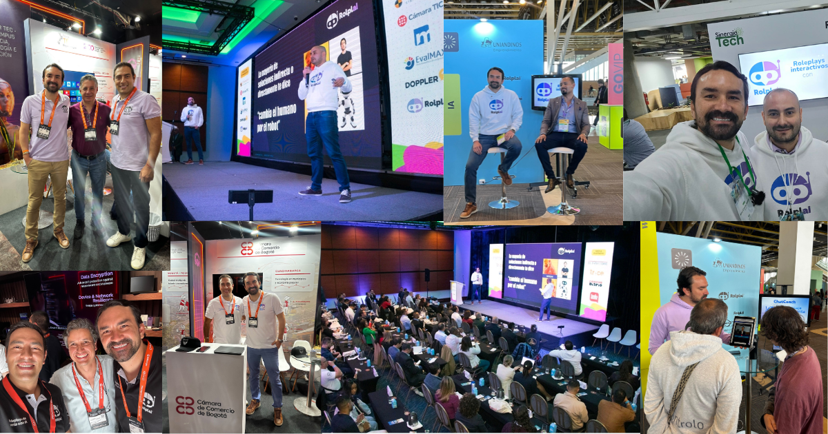 Lo que aprendimos sobre IA y entrenamiento en GOFest, ANDICOM, Interlat y Sinergia Tech