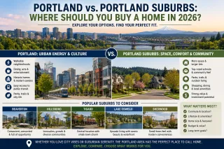 Portland vs. Portland Suburbs: Where Should You Buy a Home in 2026?