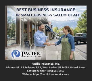 Best Business Insurance for Small Business Salem Utah