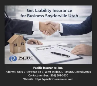 Get Liability Insurance for Business Snyderville Utah