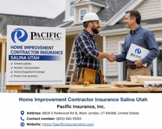 Home Improvement Contractor Insurance Salina Utah