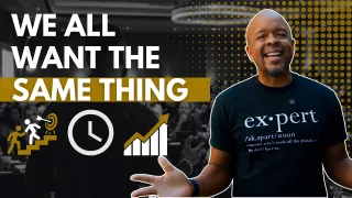 We All Want the Same Thing