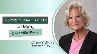 Finding the silver lining in pain. Karen Olson & Samia Bano