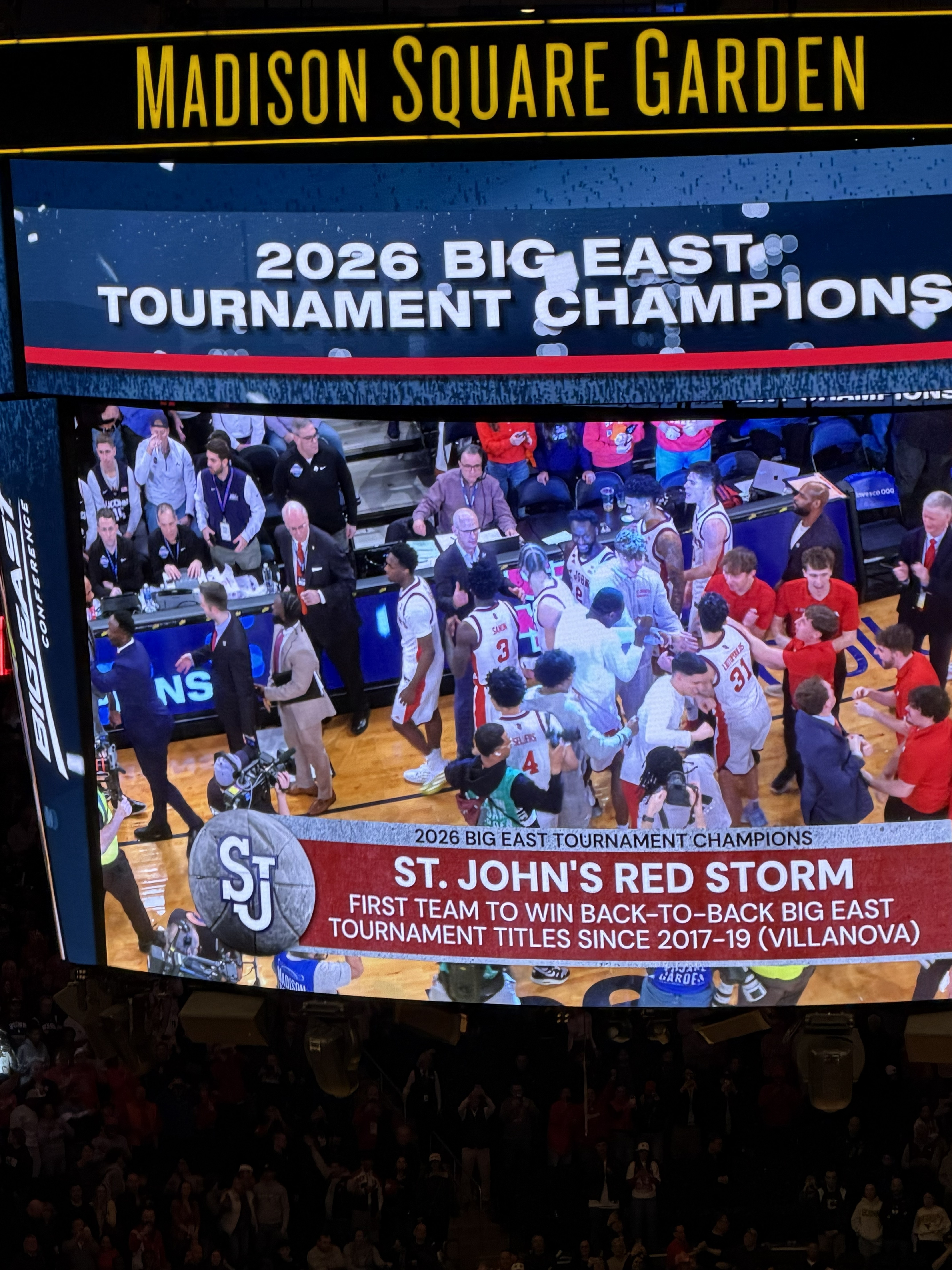 St. John’s Beats UConn 72–52 to Win Big East Championship | Rick Pitino Era Rising