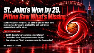 St. John’s vs. Rutgers: What Rick Pitino Wants Fixed
