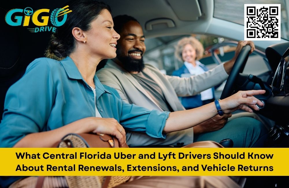 What Central Florida Uber and Lyft Drivers Should Know About Rental Renewals, Extensions, and Vehicle Returns