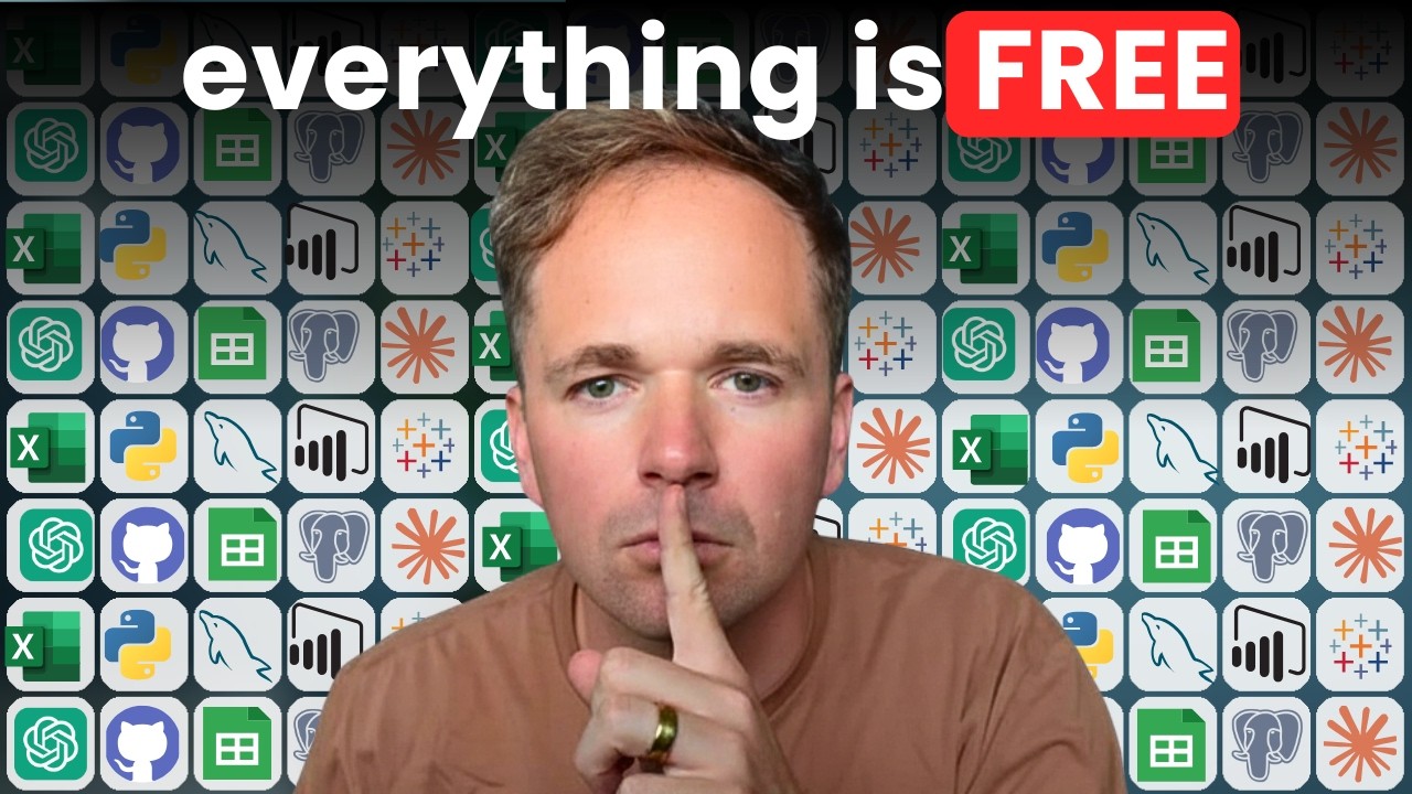 Excel, Tableau, & SQL are free?!?