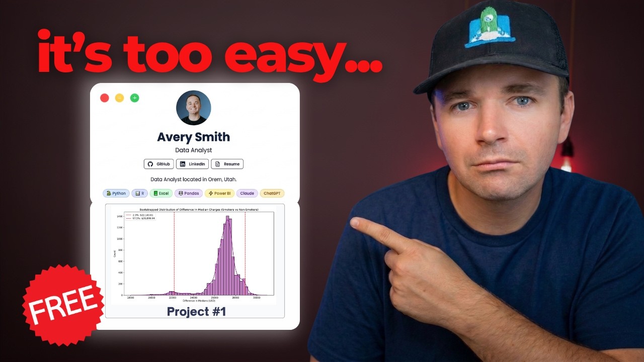 How to Build a Data Portfolio in 20 Minutes