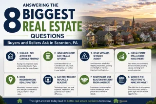 Answering the 8 Biggest Real Estate Questions Buyers and Sellers Ask in Scranton, PA