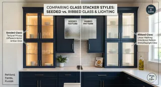 Elevating Your Cabinet Game: The Pros and Cons of Glass Stackers
