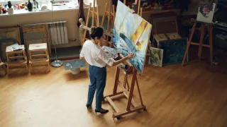 How do I stay consistent with painting?