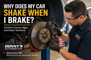 Why Does My Car Shake When I Brake?