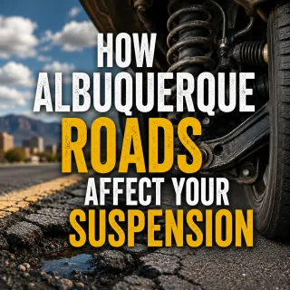 How Albuquerque Roads Affect Your Suspension